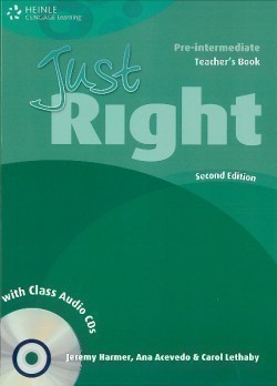 Just Right Second Edition Pre-intermediate Teacher´s Book + Class Audio CD