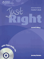 Just Right Second Edition Intermediate Teacher´s Book + Class Audio CD