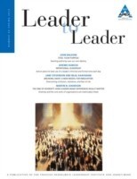 Leader to Leader, Volume 64, Spring 2012