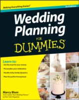 Wedding Planning For Dummies 3e