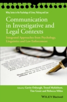 Communication in Investigative and Legal Contexts