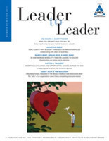 Leader to Leader, Volume 83, Winter 2016