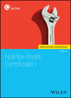 Not–for–Profit Certificate I