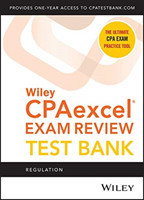 Wiley CPAexcel Exam Review 2020 Test Bank