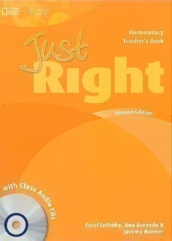 Just Right Second Edition Elementary Teacher´s Book + Class Audio CD