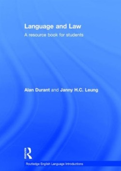 Language and Law A resource book for students