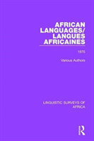 African Languages/Langues Africaines Volume 1 1975