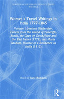 Women's Travel Writings in India 1777–1854