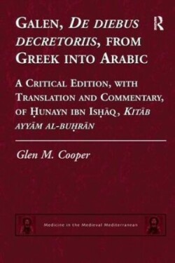 Galen, De diebus decretoriis, from Greek into Arabic