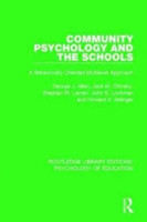 Community Psychology and the Schools