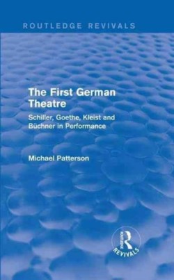 First German Theatre (Routledge Revivals)
