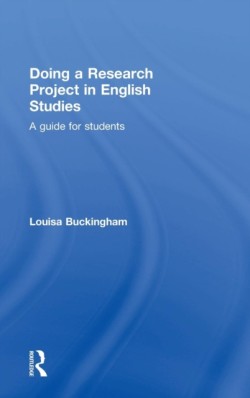 Doing a Research Project in English Studies A guide for students