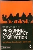 Essentials of Personnel Assessment and Selection