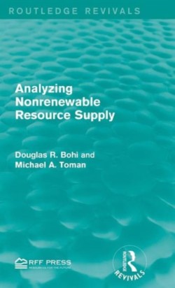 Analyzing Nonrenewable Resource Supply