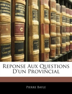 Reponse Aux Questions D'Un Provincial