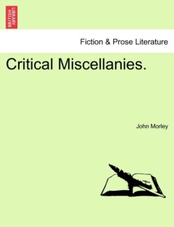 Critical Miscellanies.