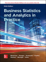 ISE Business Statistics and Analytics in Practice