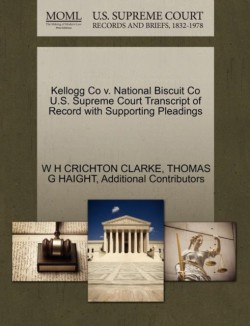 Kellogg Co V. National Biscuit Co U.S. Supreme Court Transcript of Record with Supporting Pleadings