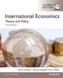 International Economics: Theory and Policy, 10th Ed.