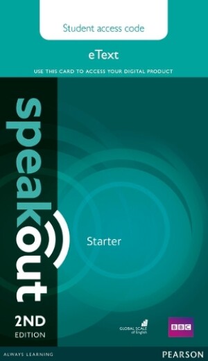 Speakout Starter 2nd Edition eText Access Card