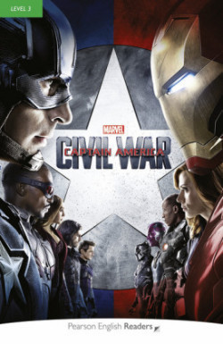 Pearson English Readers: Marvel´s Captain America: Civil War Bk/MP3 Pack