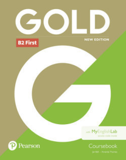 Gold B2 First New 2018 Edition Coursebook and MyEnglishLab pack