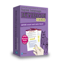 Pearson REVISE Edexcel GCSE English Language: Revision Cards Incl. online revision - for 2025, 2026 exams