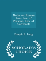 Notes on Roman Law