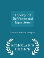 Theory of Differential Equations - Scholar's Choice Edition