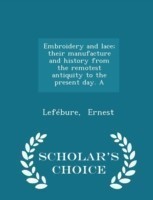 Embroidery and Lace; Their Manufacture and History from the Remotest Antiquity to the Present Day. a - Scholar's Choice Edition