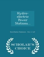 Hydro-Electric Power Stations... - Scholar's Choice Edition