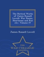 Poetical Works of James Russell Lowell