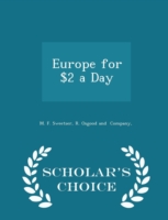 Europe for $2 a Day - Scholar's Choice Edition