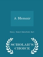 Memoir - Scholar's Choice Edition