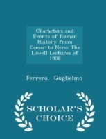 Characters and Events of Roman History from Caesar to Nero