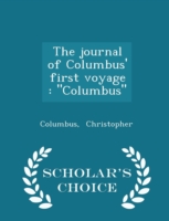 Journal of Columbus' First Voyage