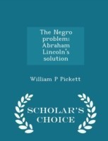 Negro Problem; Abraham Lincoln's Solution - Scholar's Choice Edition