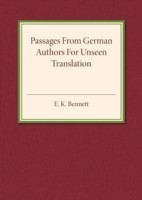 Passages from German Authors for Unseen Translation