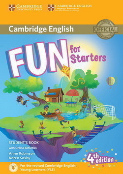 Fun for Starters Student´s Book with audio with online activities 4th edition
