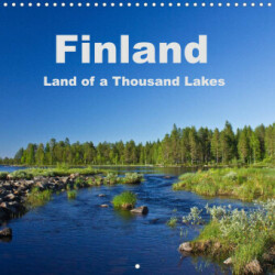 Finland - Land of a Thousand Lakes (Wall Calendar 2023 300 × 300 mm Square)