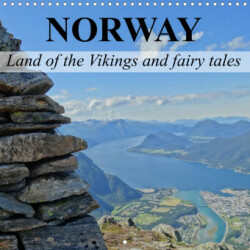 Norway Land of the Vikings and fairy tales (Wall Calendar 2023 300 × 300 mm Square)