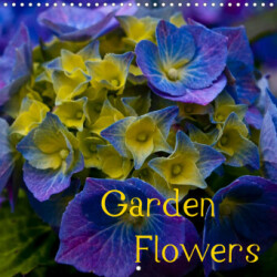 Garden Flowers (Wall Calendar 2023 300 × 300 mm Square)