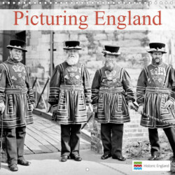 Picturing England (Wall Calendar 2023 300 × 300 mm Square)
