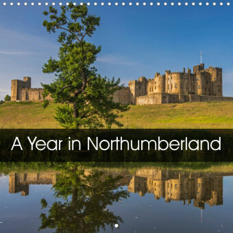 A Year in Northumberland (Wall Calendar 2023 300 × 300 mm Square)