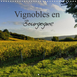 Vignobles en Bourgogne (Calendrier mural 2023 300 × 300 mm Square)