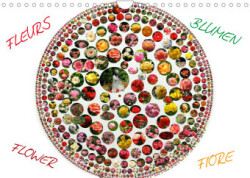 Fleurs Fiore Flower Blumen (Calendrier mural 2023 DIN A4 horizontal)