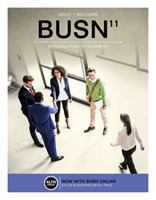 BUSN (with MindTap Business, Printed Access Card), 11th Edition