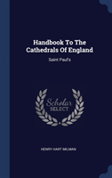 HANDBOOK TO THE CATHEDRALS OF ENGLAND: S
