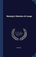 HENING'S STATUTES AT LARGE