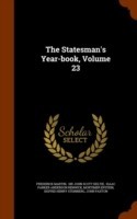 Statesman's Year-Book, Volume 23